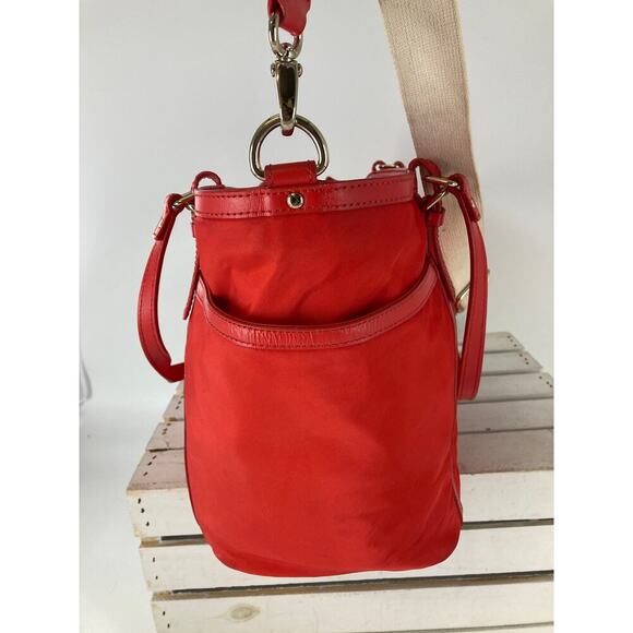 KATE SPADE LARGE ORANGE DIAPER BAG WITH CHANGING PAD (ASIS) - Picture 9 of 16